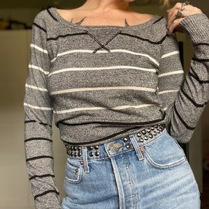 Lightweight, Striped Sweater